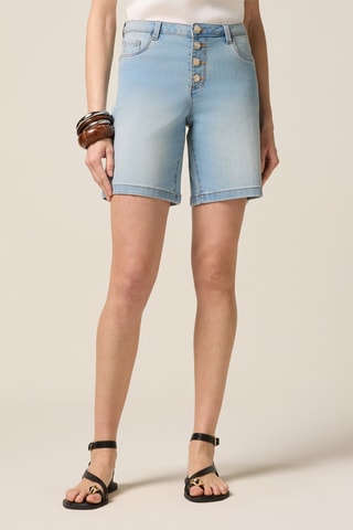 Short en jean - Bleu