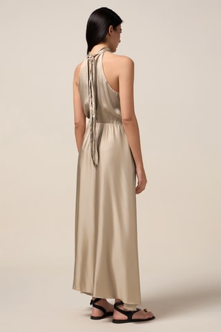 Robe longue - Beige