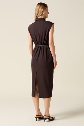 Robe fourreau - Beige