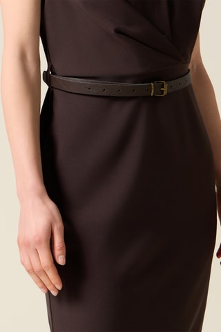 Robe fourreau - Beige