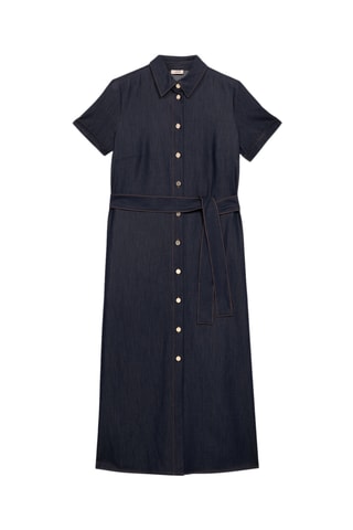 Robe chemise - Bleu