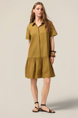 Robe taille basse - Vert