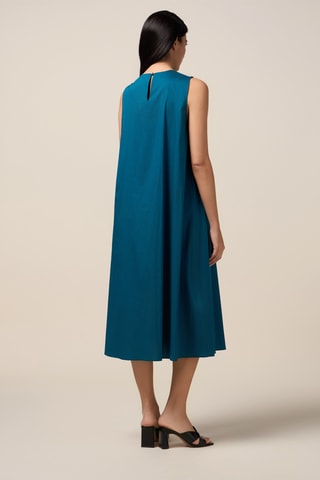 Robe trapèze - Bleu