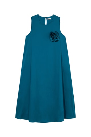 Robe trapèze - Bleu