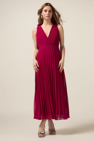 Robe plissée - Violet