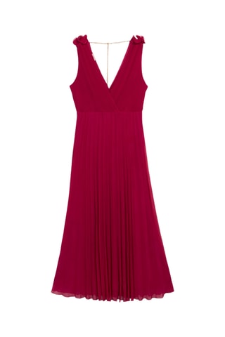 Robe plissée - Violet