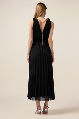 Robe plissée - Noir
