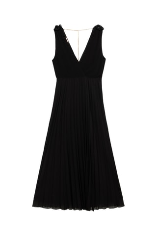 Robe plissée - Noir
