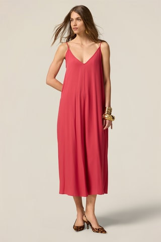 Robe droite - Rouge