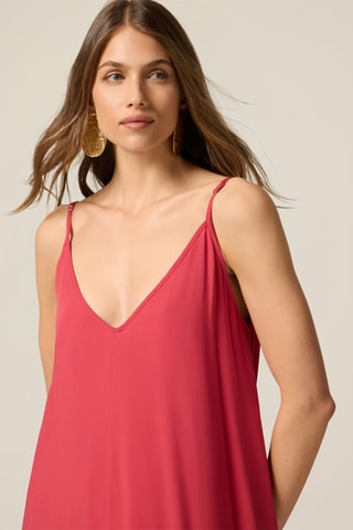 Robe droite - Rouge