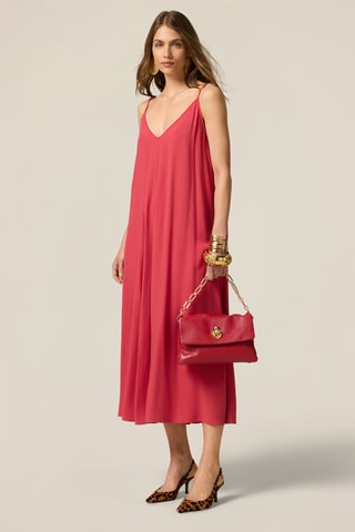 Robe droite - Rouge