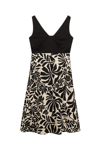 Robe midi - Beige