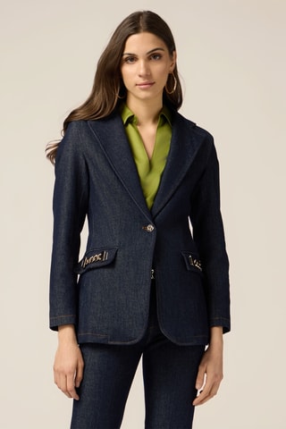 Veste en jean - Bleu