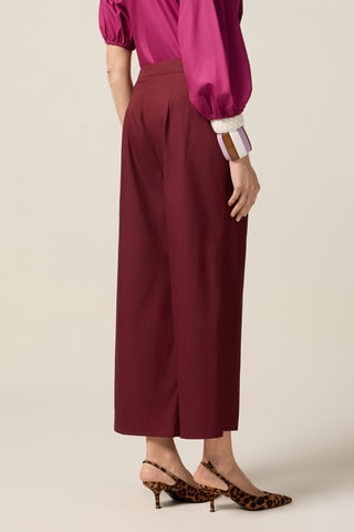 Pantalon palazzo - Rouge