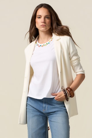 T-shirt regular - Blanc