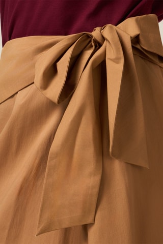 Jupe midi - Beige
