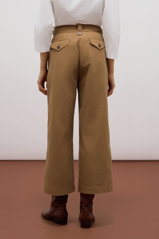 Pantalon palazzo - Beige