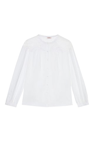 Chemisier regular - Blanc