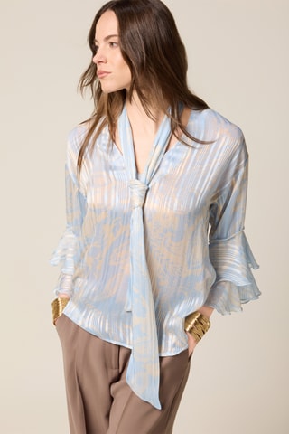 Blouse - Bleu