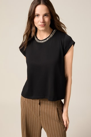 T-shirt regular - Noir