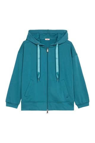 Sweat à capuche - Bleu