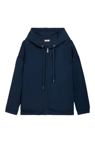 Sweat à capuche - Bleu