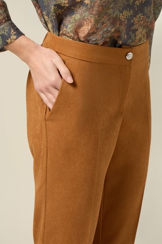 Pantalon 7/8 taille haute - Beige