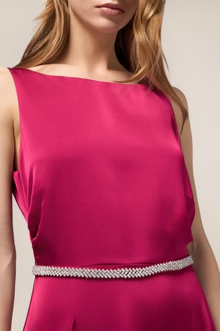 Robe longue - Violet