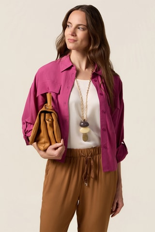 Chemisier regular - Violet