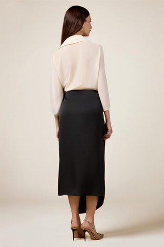 Robe trompe-l’œil - Blanc