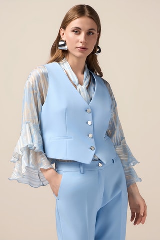 Gilet de costume - Bleu
