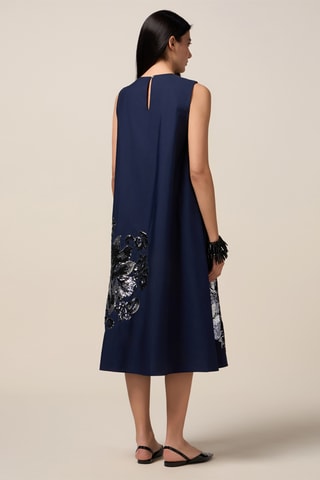 Robe trapèze - Bleu
