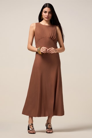 Robe midi - Orange