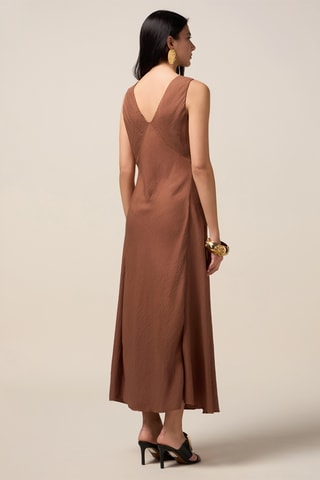 Robe midi - Orange