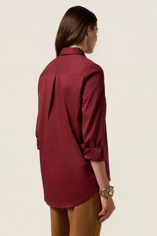 Chemisier regular - Rouge
