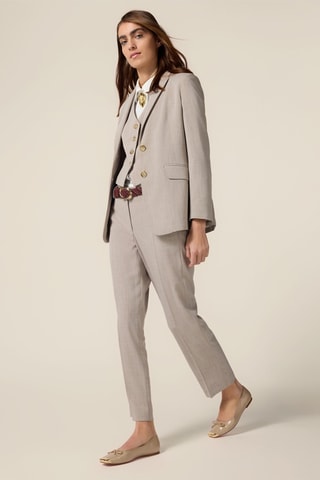 Pantalon cigarette - Beige