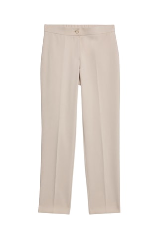 Pantalon regular - Beige