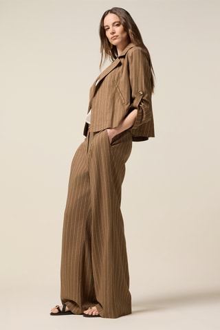 Pantalon palazzo - Beige