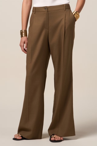 Pantalon palazzo - Beige