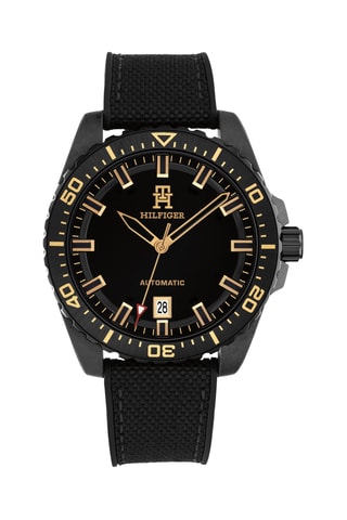 Siliconen Automatische Horloge - Zwart
