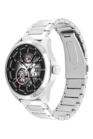 Automatisch Stalen Horloge - Zilverkleurig