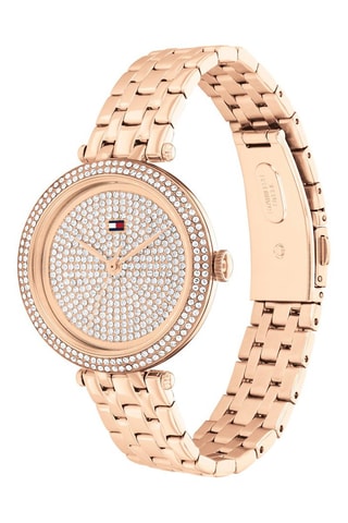 Roséverguld Quartz Horloge