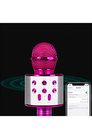 Microfono karaoke - Fucsia