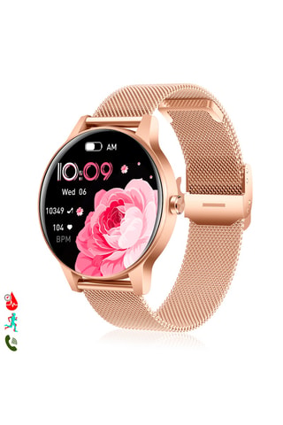 Smartwatch intelligente QS80 -  Dorato rosa
