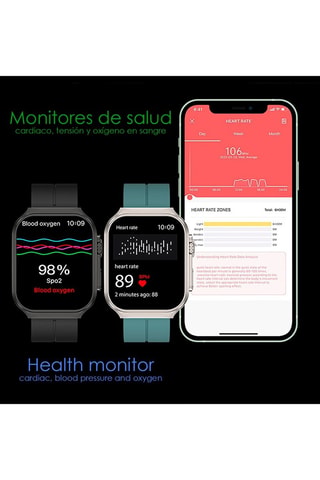 Smartwatch OP88 - Nero