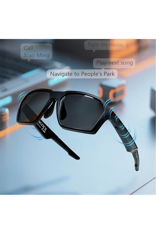 Smart glasses unisex - Nero
