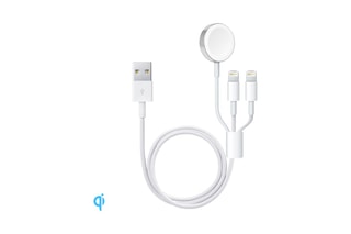 Caricabatteria doppio e base di ricarica - Compatibilità Apple Watch 