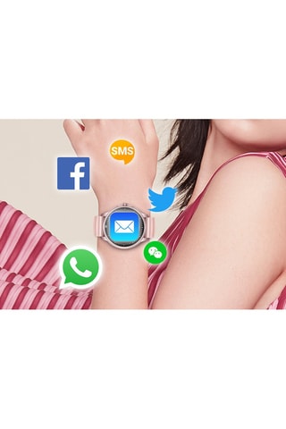 Smartwatch ZW45 - Beige e Dorato