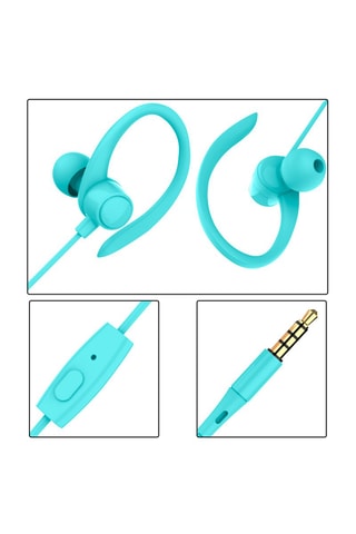 Auricolari in-ear Universali - Turchese - Verde