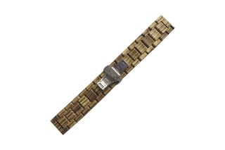 Cinturino universale in bambù compatibilità orologio 22 mm